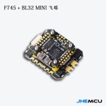 HOT JHEMCU F745 Mini Flight Controller Stack MPU6000 F745 NOXE Flight Controller BL32 45A 60A 4in1 ESC 3-6S 20X20mm for Drones